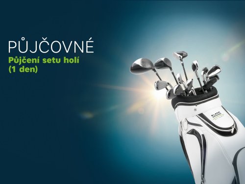 Půjčení setu holí - 1 den