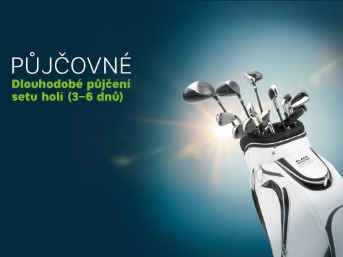 Půjčení setu holí - dlouhodobá zápůjčka (3-6 dnů)